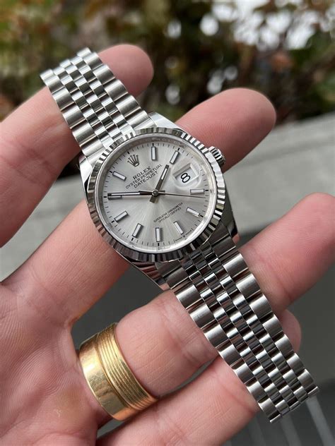 rolex datejust jubilee 36|More.